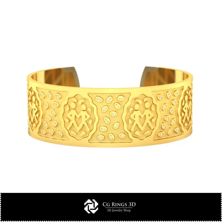 Colección 3D de Pulseras del Zodíaco
