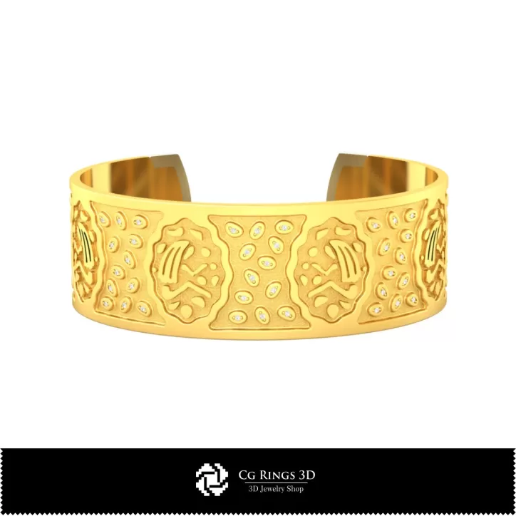 Collection 3D de bracelets du zodiaque