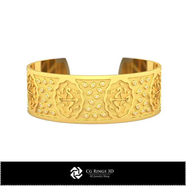 Colección 3D de Pulseras del Zodíaco