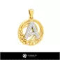 3D Pendant With Letter A