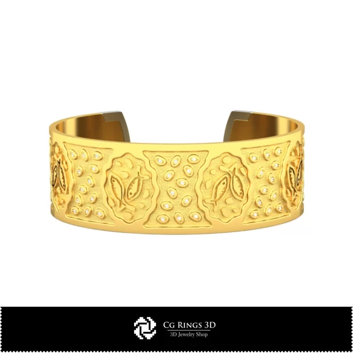 3D Collection of Zodiac Bracelets