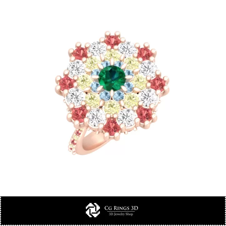 Schmuck-Schmuckset 3D CAD