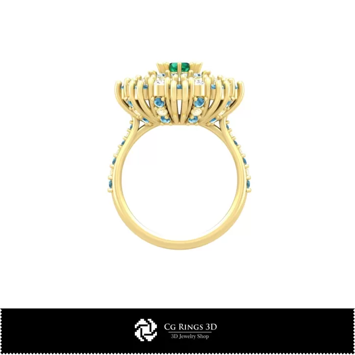 Bijoux-Ensemble de bijoux 3D CAO