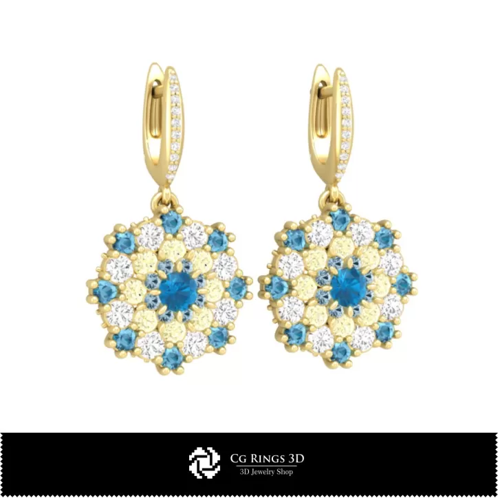 Bijoux-Ensemble de bijoux 3D CAO