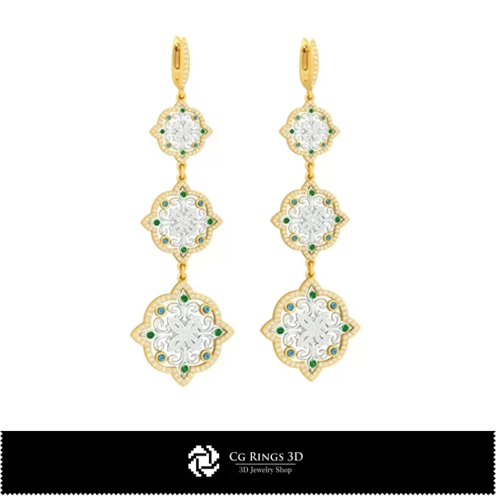 Ensemble de bijoux - Joyaux 3D CAO Ensemble de bijoux - Joyaux 3D CAO
