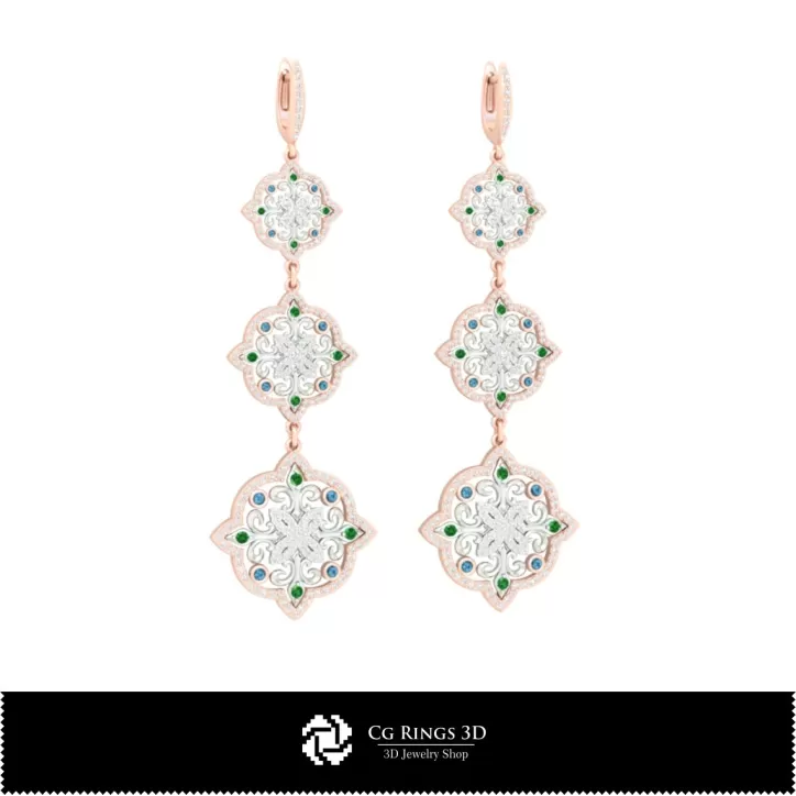 Ensemble de bijoux - Joyaux 3D CAO Ensemble de bijoux - Joyaux 3D CAO