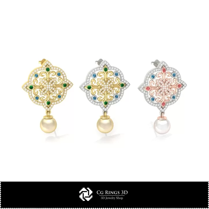 Bijoux - Ensemble de bijoux CAO 3D Bijoux - Ensemble de bijoux CAO 3D