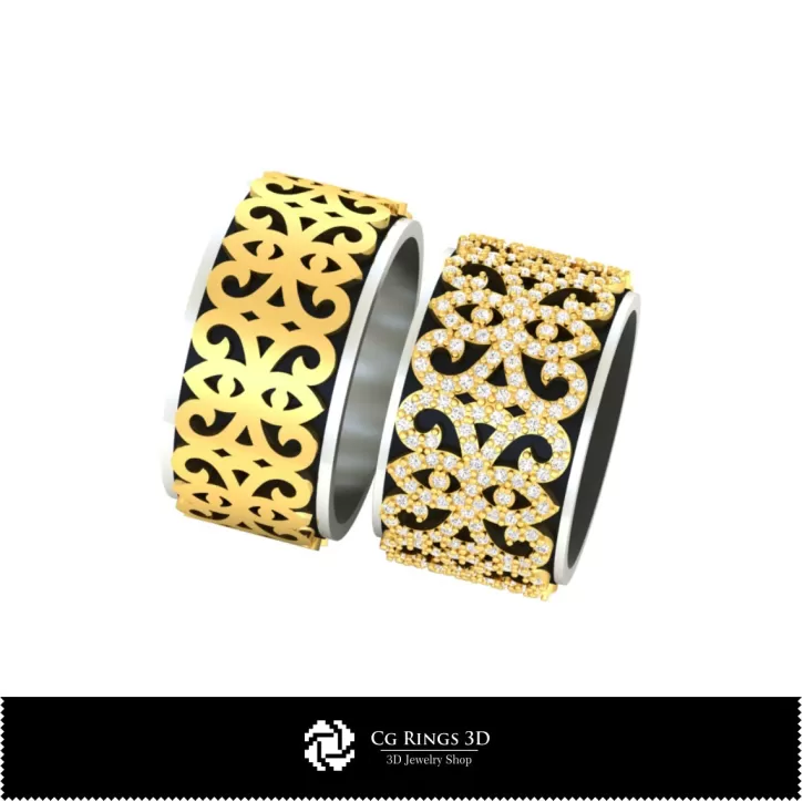 Joyas-Conjunto de Joyería CAD 3D