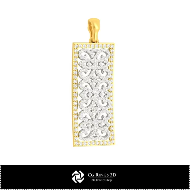 Schmuck-Schmuckset 3D-CAD