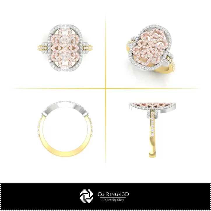 Joyas-Conjunto de Joyería CAD 3D
