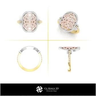 Joyería-Conjunto de joyería CAD 3D, Joyería CAD 3D, Anillos CAD 3D, Colgantes CAD 3D, Conjuntos de joyería CAD 3D, Anillos de