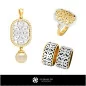 Jewelry-Jewelry Set 3D CAD