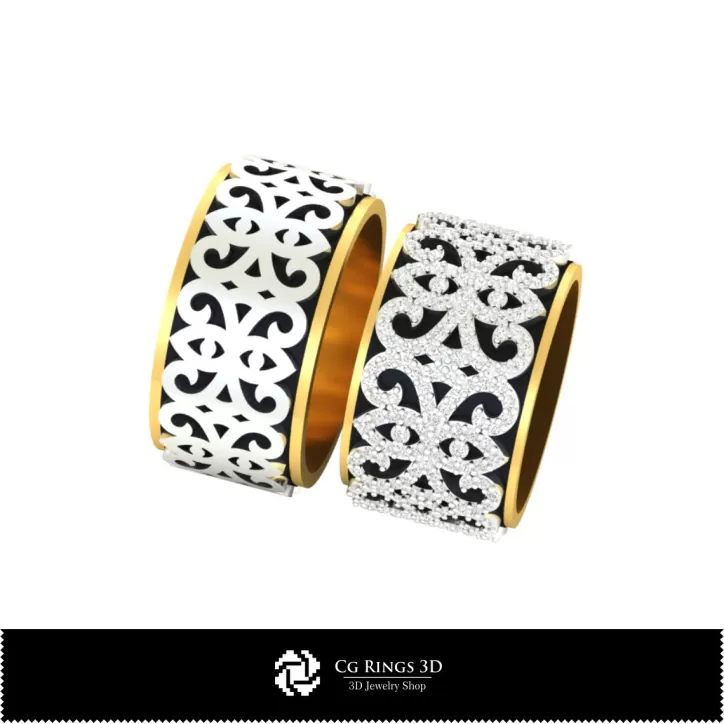 Joyería-Conjunto de joyería CAD 3D
