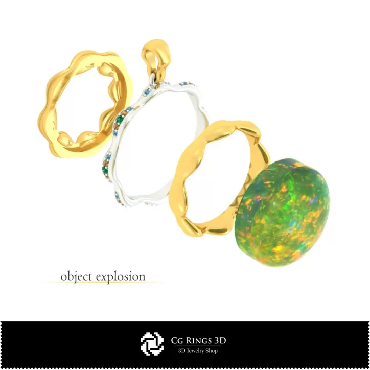 Schmuckset - Schmuck 3D-CAD Schmuckset - Schmuck 3D-CAD