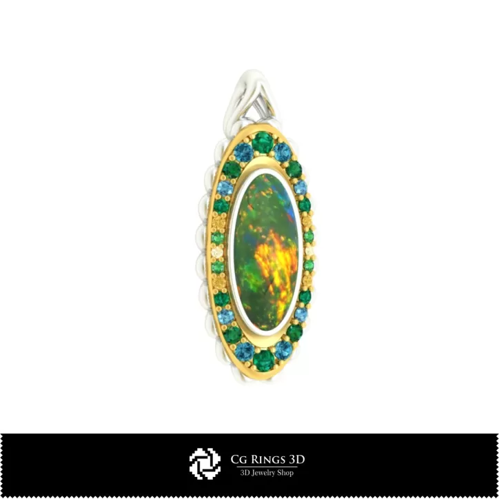 Schmuck-Schmuckset 3D-CAD