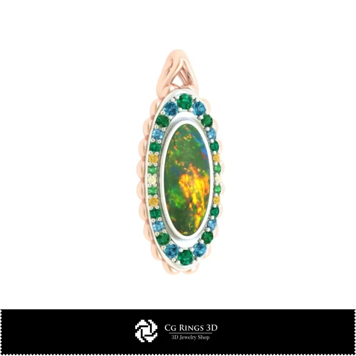 Schmuck-Schmuckset 3D-CAD