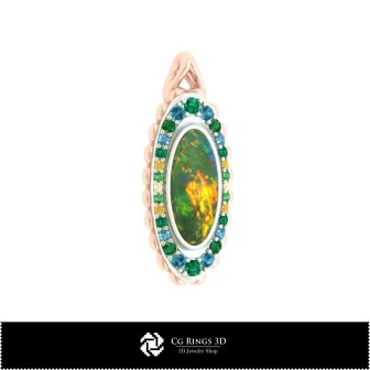 Schmuck-Schmuckset 3D-CAD Schmuck 3D-CAD, Ringe 3D-CAD, Anhänger 3D-CAD, Schmucksets 3D-CAD, Opalringe 3D, 3D-Opal-Anhänger