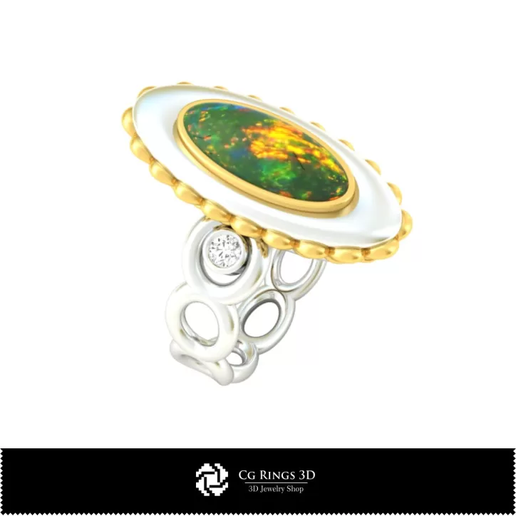 Bijouterie-Ensemble de bijoux DAO 3D