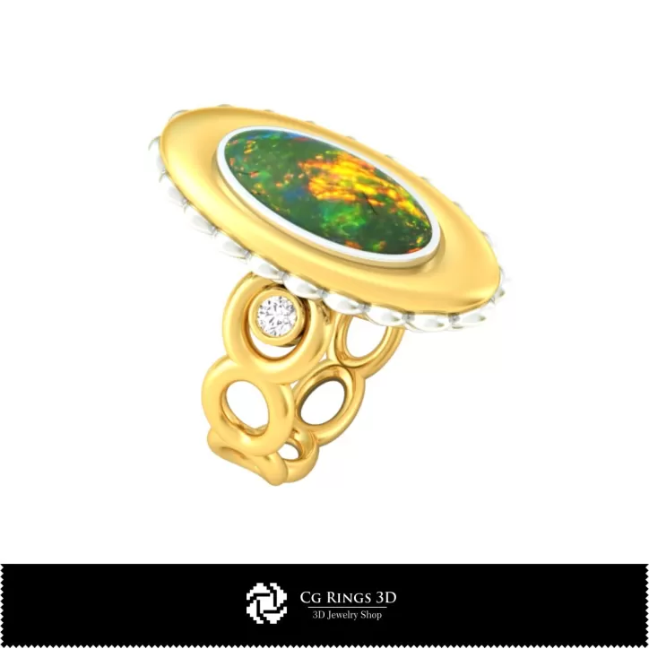 Bijouterie-Ensemble de bijoux DAO 3D