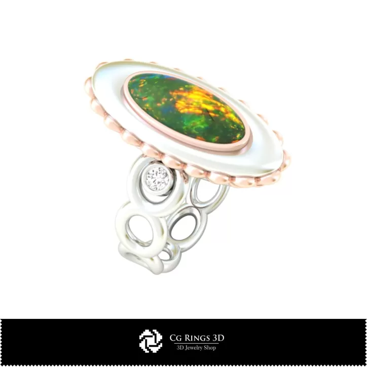 Bijouterie-Ensemble de bijoux DAO 3D