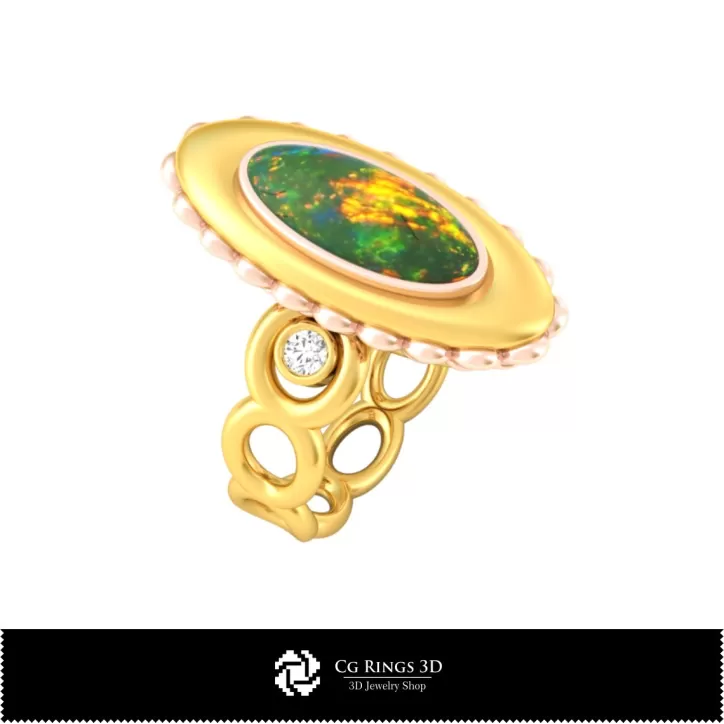 Joyería-Conjunto de joyería CAD 3D