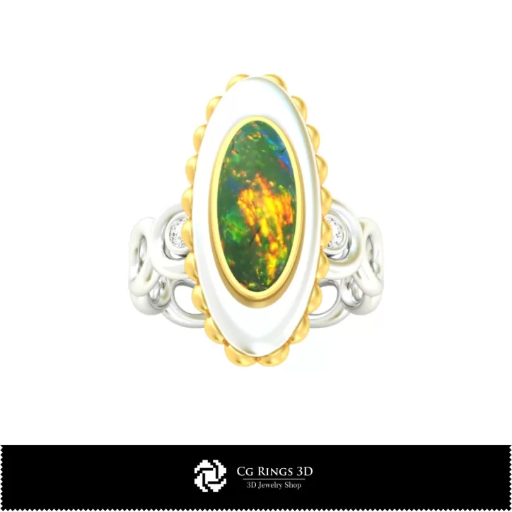 Schmuck-Schmuckset 3D-CAD