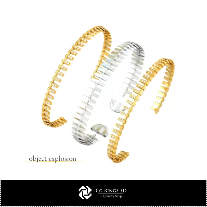 Schmuck-Schmuckset 3D CAD