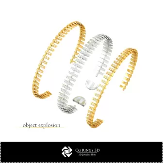 Gioielleria-Set di gioielli CAD 3D CAD 3D per gioielli, Set di gioielli CAD 3D