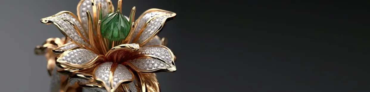 AI - Jewelry with Diamond.AI.PRECIOUS STONES.AI JEWELRY.3D CAD.3D.
