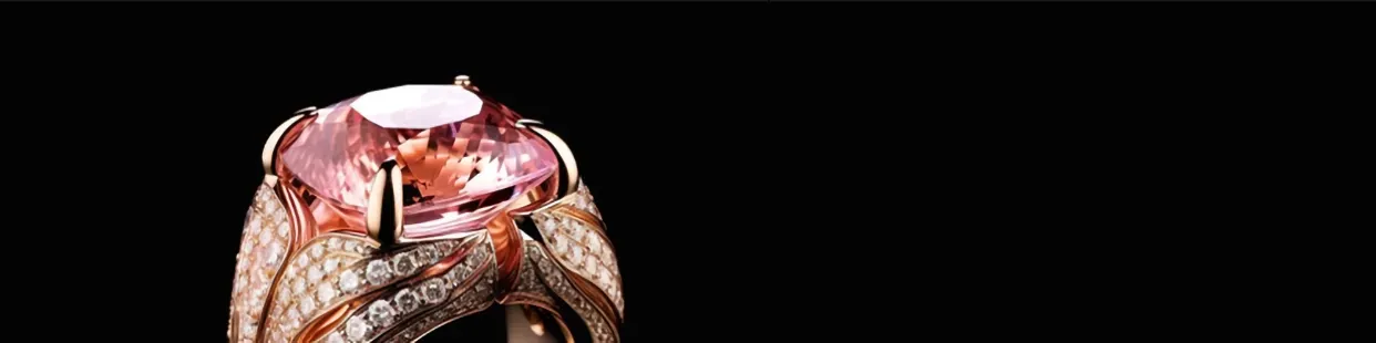 Modelli CAD 3D per Gioielli con Morganite AI – Design Premium per Gioiellieri