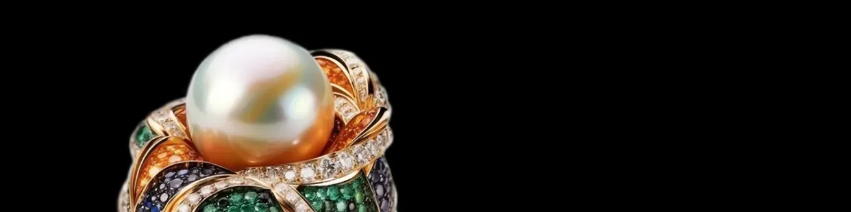 KI Perlen‑Schmuck 3D‑CAD‑Modelle - Elegante Designs für Juweliere