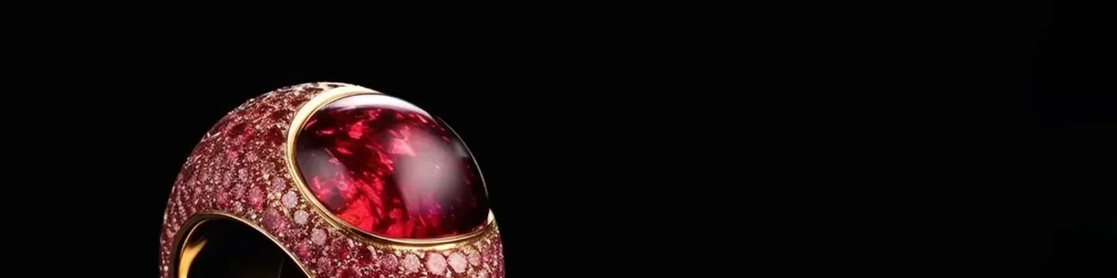 Modèles 3D de bijoux en rubis IA – Conceptions CAO premium pour bijoutiers