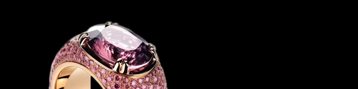 IA Bijoux avec spinelle - Modèles 3D CAD premium pour bijoutiers