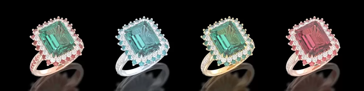 French Jewelry 3D – Haute Joaillerie Digital Models | Babut Florin Valentin | CGRINGS3D