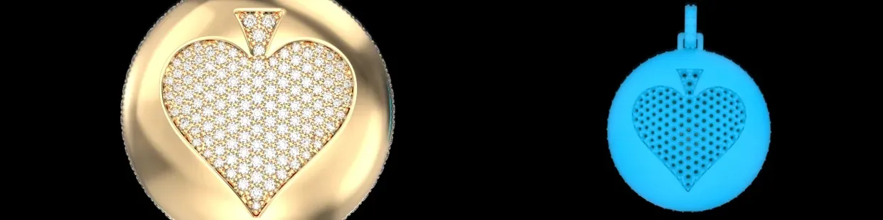 3D Diamond Pendants.Jewelry CAD Design.Jewelry Modeling.3D CAD.3D.