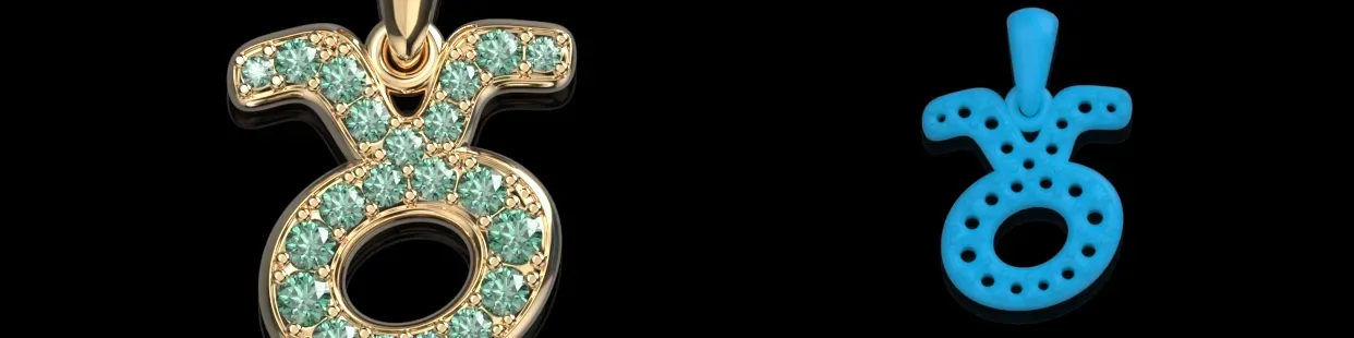 Colgantes infantiles 3D - Modelos CAD profesionales para diseño de joyería