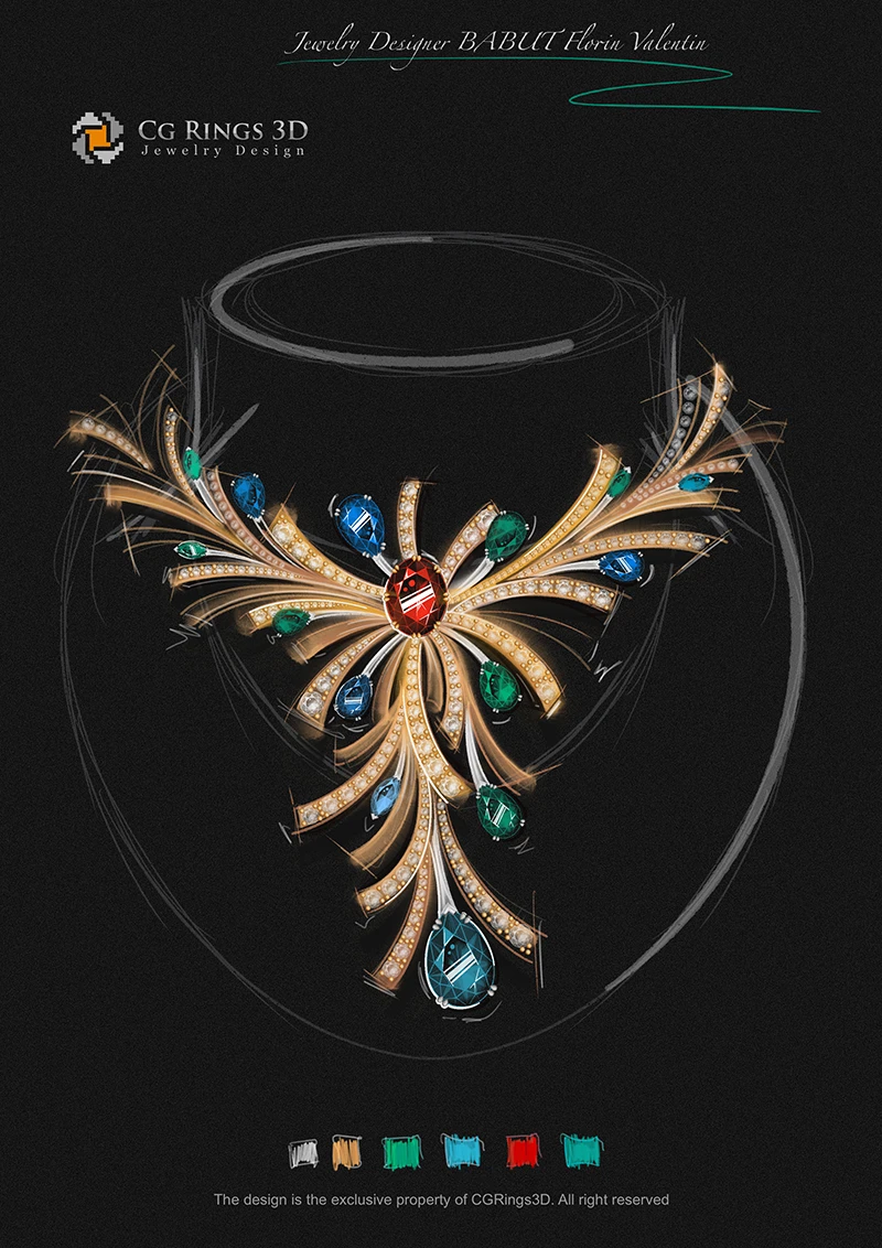 Necklace Design Jewelry