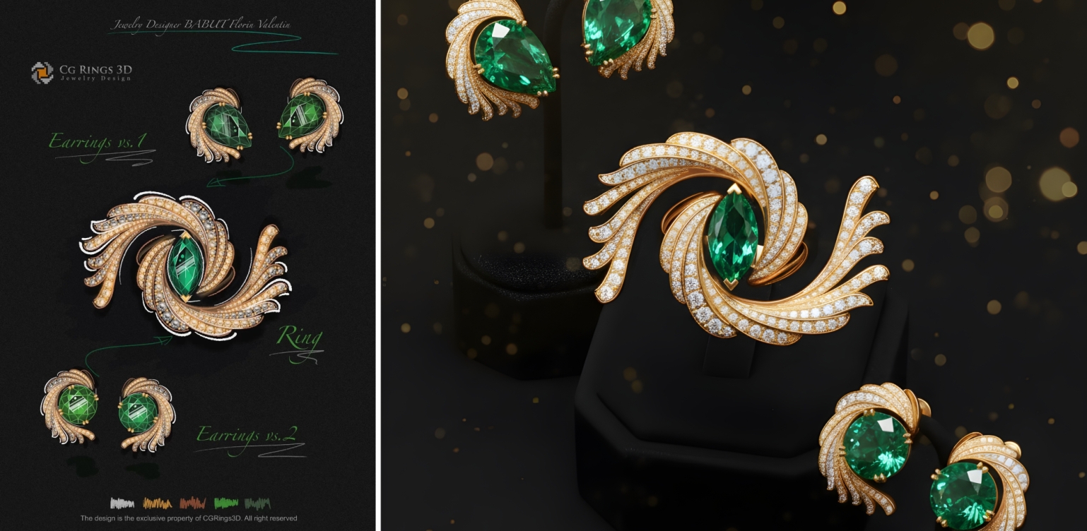 Comment un designer de bijoux 3D se distingue sur le marché mondial