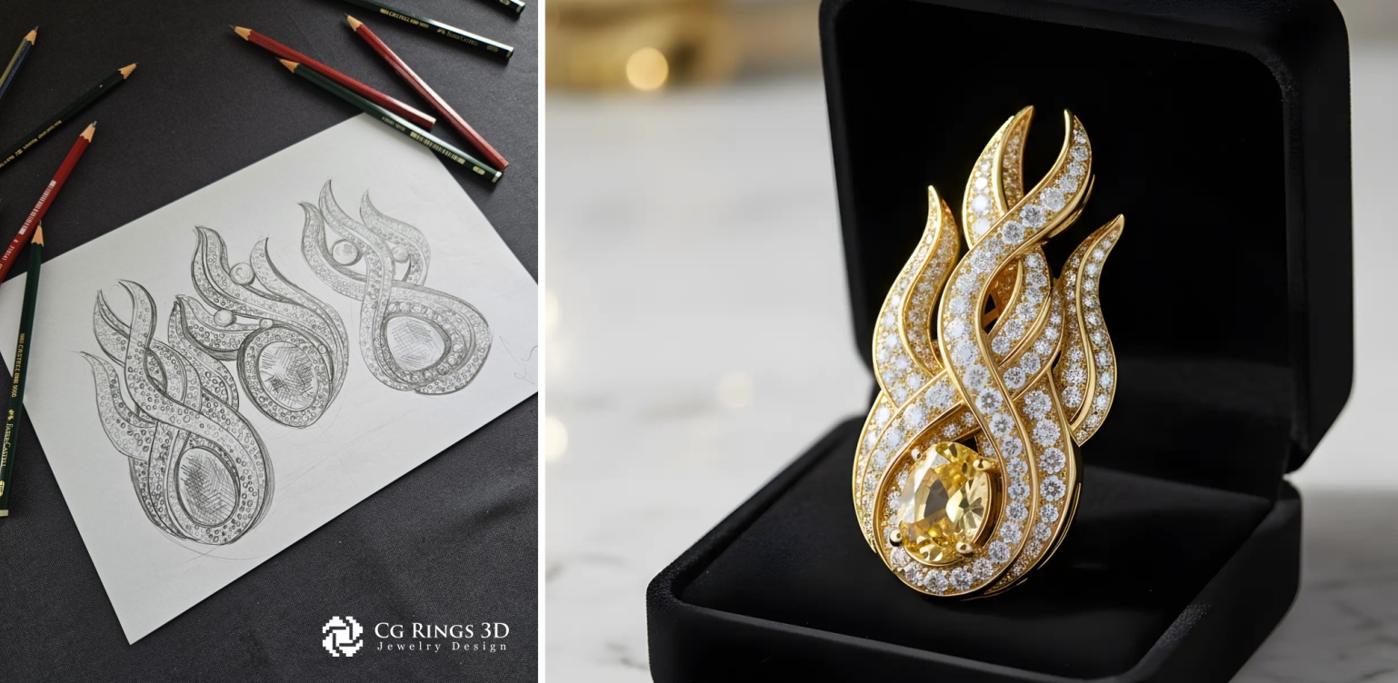 Cum funcționează procesul de modelare 3D pentru bijuterii