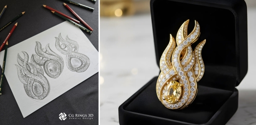 Cum funcționează procesul de modelare 3D pentru bijuterii