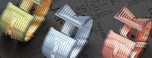 Unique Bracelet - Jewelry 3D CAD